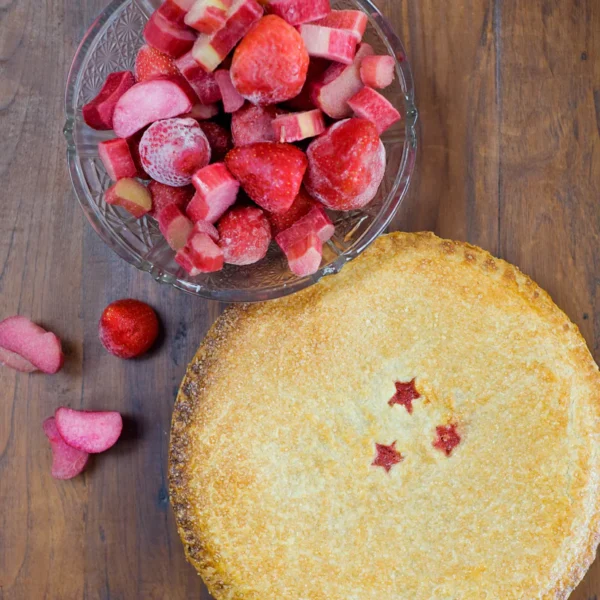 Strawberry / Rhubarb Pie