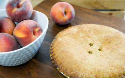 Peaches and Cream? Sounds like Peach Pie Day!